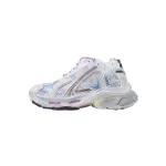 PK God Batch Balenciaga Runner Sneaker White Blue Pink 772767 WRUNG 3120