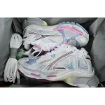 PK God Batch Balenciaga Runner Sneaker White Blue Pink 772767 WRUNG 3120