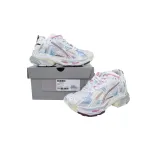 PK God Batch Balenciaga Runner Sneaker White Blue Pink 772767 WRUNG 3120