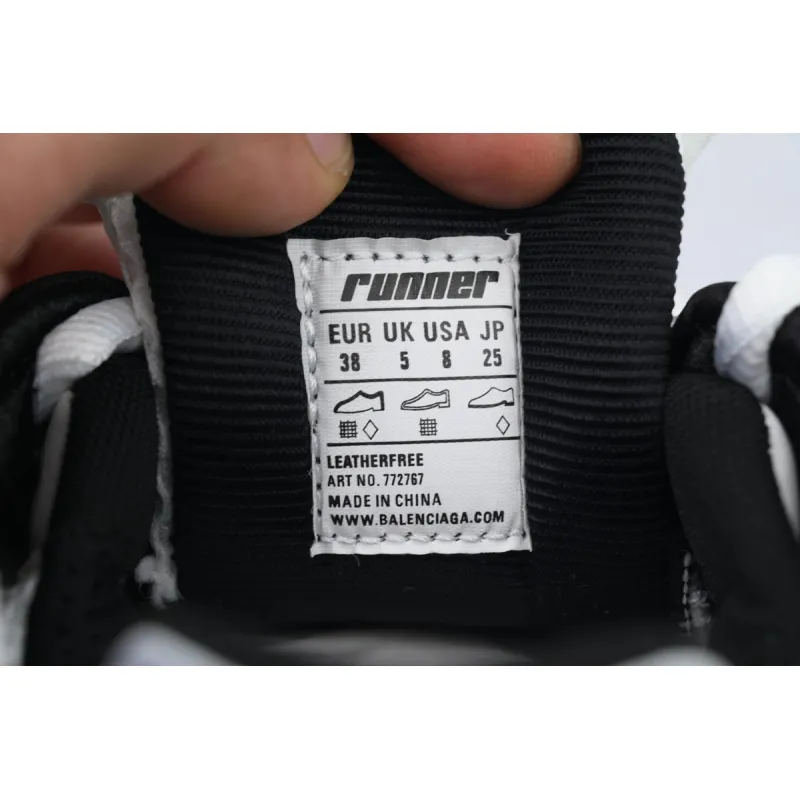 PK God Batch Balenciaga Runner Sneaker White Blue Yellow 772767 W3RNY 0213