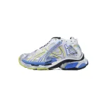 PK God Batch Balenciaga Runner Sneaker White Blue Yellow 772767 W3RNY 0213