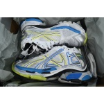 PK God Batch Balenciaga Runner Sneaker White Blue Yellow 772767 W3RNY 0213