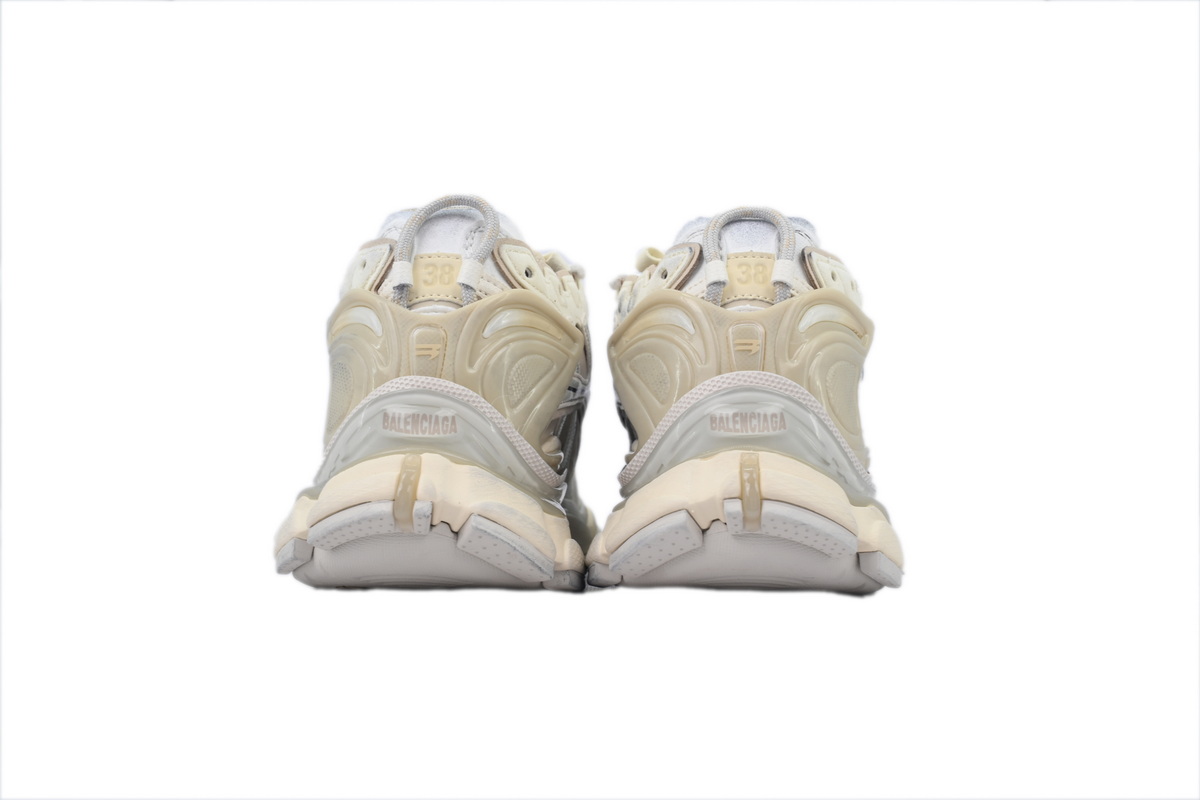 PK God Batch Balenciaga Runner Sneaker White Brown 772767 W3RNY 1205
