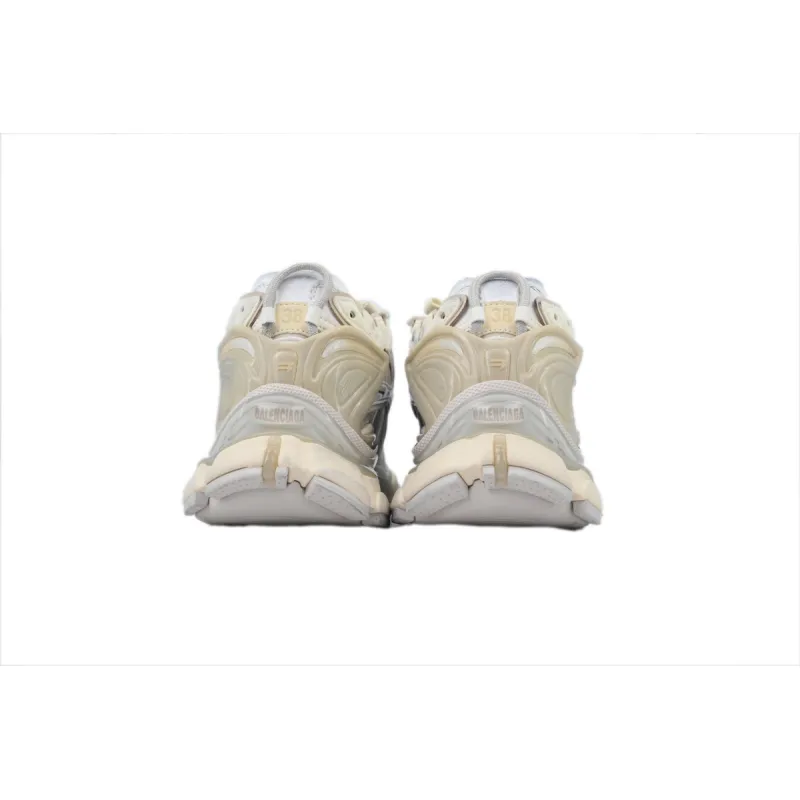 PK God Batch Balenciaga Runner Sneaker White Brown 772767 W3RNY 1205