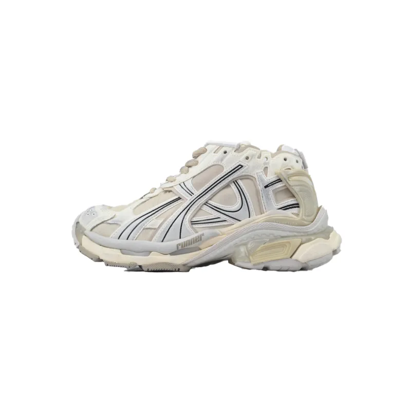 PK God Batch Balenciaga Runner Sneaker White Brown 772767 W3RNY 1205