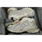 PK God Batch Balenciaga Runner Sneaker White Brown 772767 W3RNY 1205