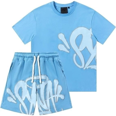 SYNA WORLD LOGO TWINSET SAGE BLUE SET 01