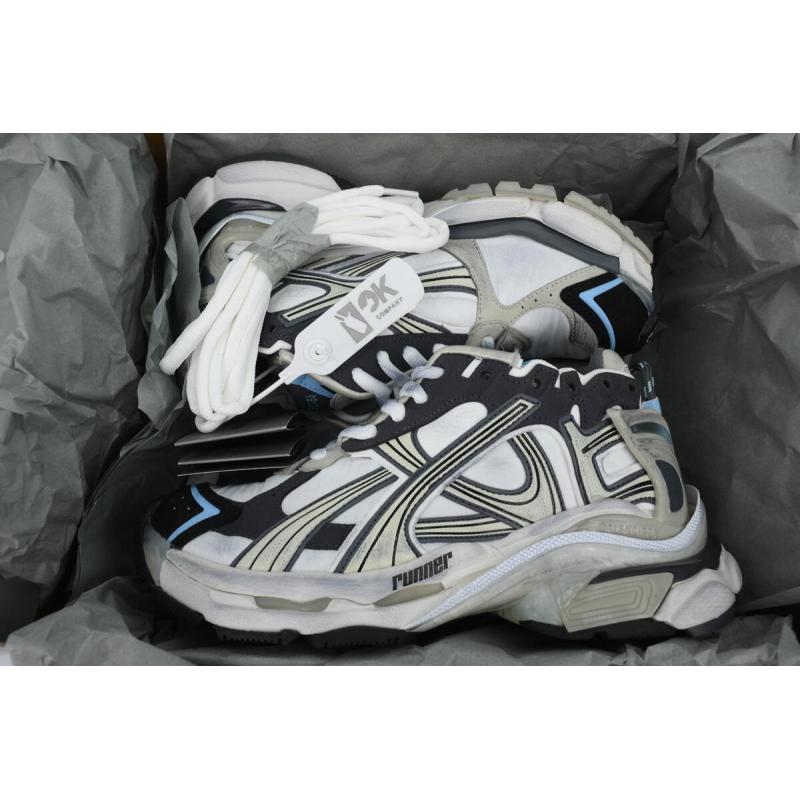 PK God Batch Balenciaga Runner Sneaker Lan Bai Hei 772767 W3RNY 0623