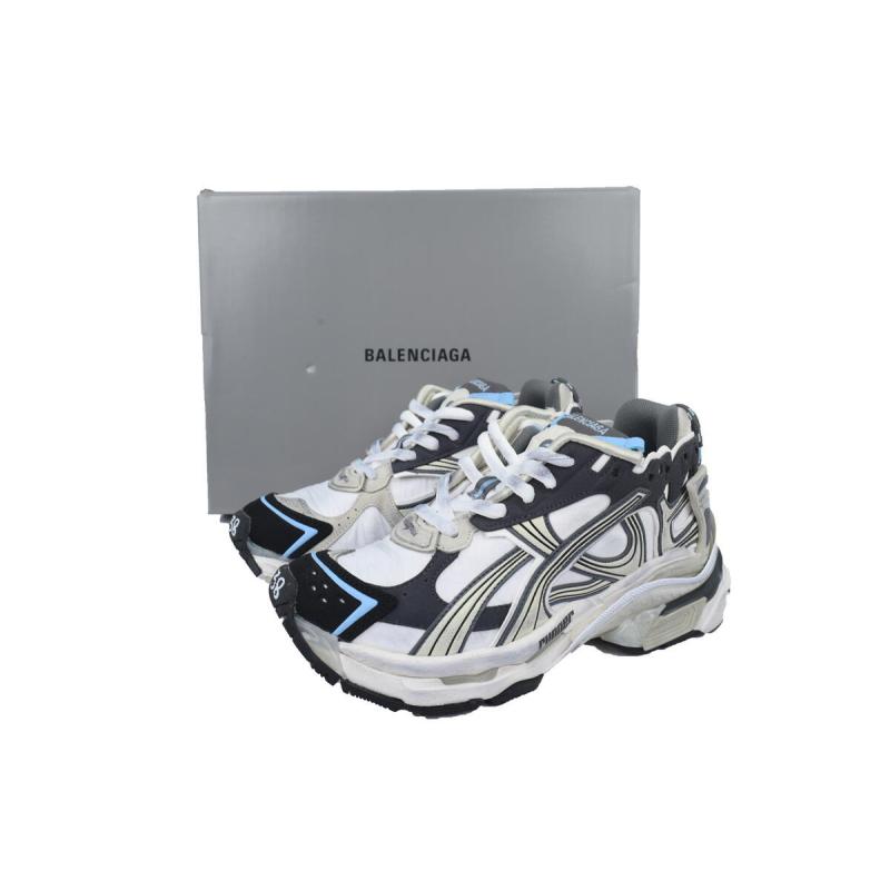 PK God Batch Balenciaga Runner Sneaker Lan Bai Hei 772767 W3RNY 0623