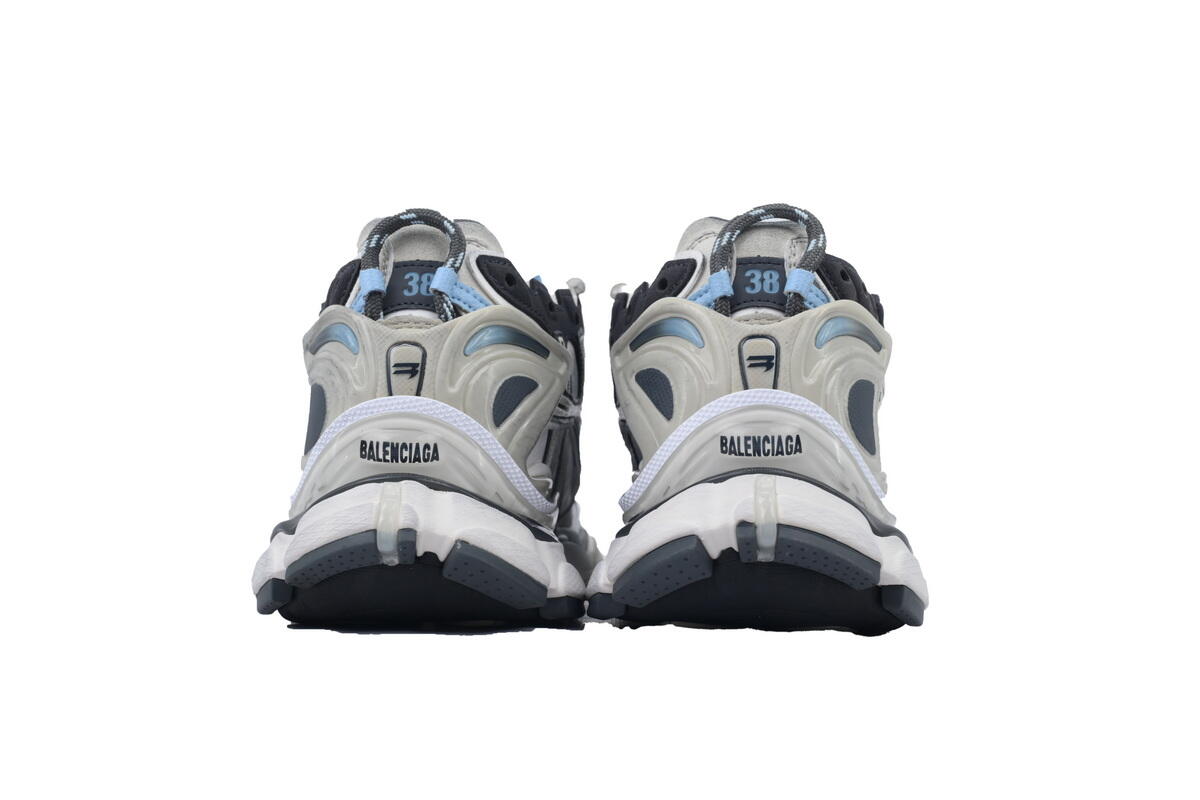 PK God Batch Balenciaga Runner Sneaker Lan Bai Hei 772767 W3RNY 0623