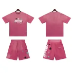 Palm Angels 'Paradise' Cotton T-shirt & Shorts Set Pin