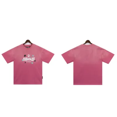 Palm Angels 'Paradise' Cotton T-shirt & Shorts Set Pin 02