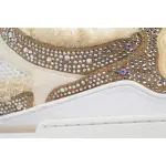 PK God Batch Louis Vuitton Skate Horse Hair Apricot Diamond