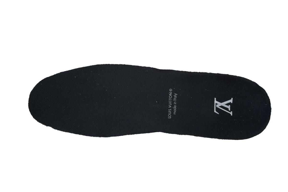 PK God Batch Louis Vuitton Skate Horse Hair Black Diamond