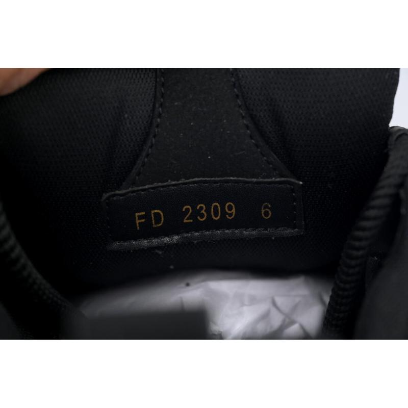 PK God Batch Louis Vuitton Skate Horse Hair Black Diamond