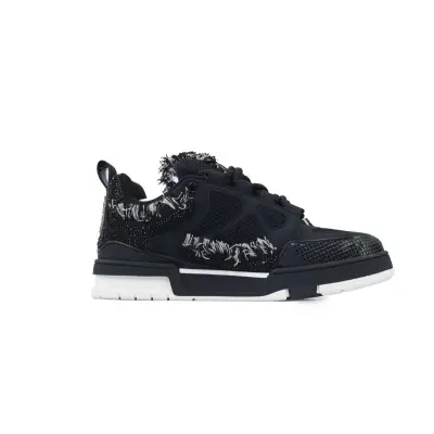 PK God Batch Louis Vuitton Skate Horse Hair Black Diamond 02