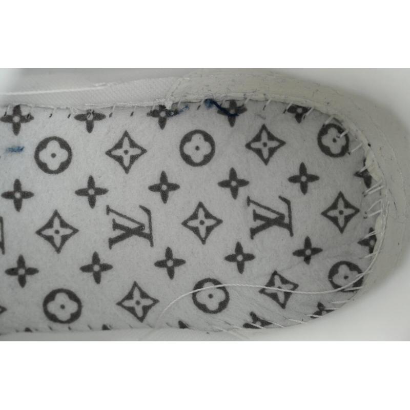PK God Batch Louis Vuitton Skate Horse Hair Blue Diamond