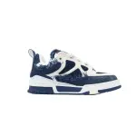 PK God Batch Louis Vuitton Skate Horse Hair Blue Diamond