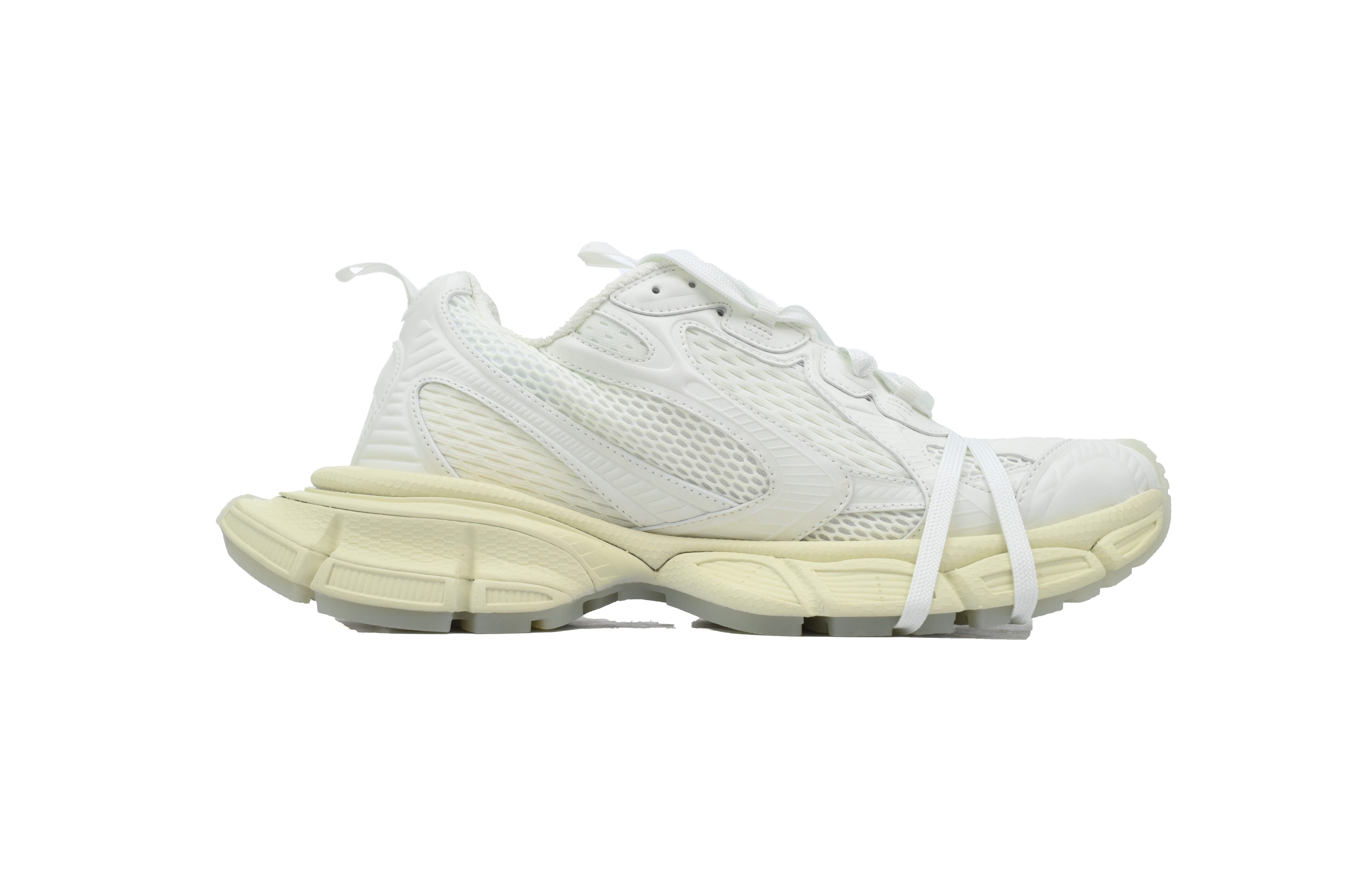 PK God Batch Balenciaga 3XL Chunky Sneakers Men Low-Top White 734734 W3XLG 9001