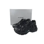 PK God Batch Balenciaga Runner Sneaker All Black 772767 W3RNY 0135