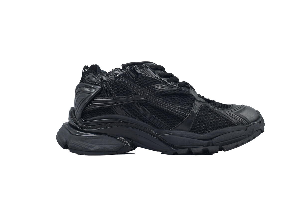 PK God Batch Balenciaga Runner Sneaker All Black 772767 W3RNY 0135