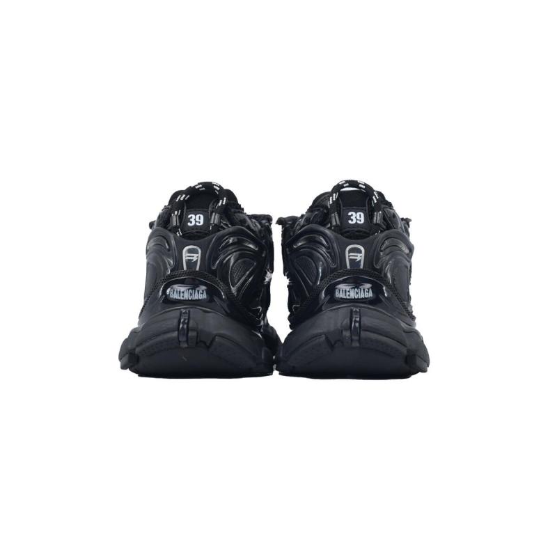 PK God Batch Balenciaga Runner Sneaker All Black 772767 W3RNY 0135