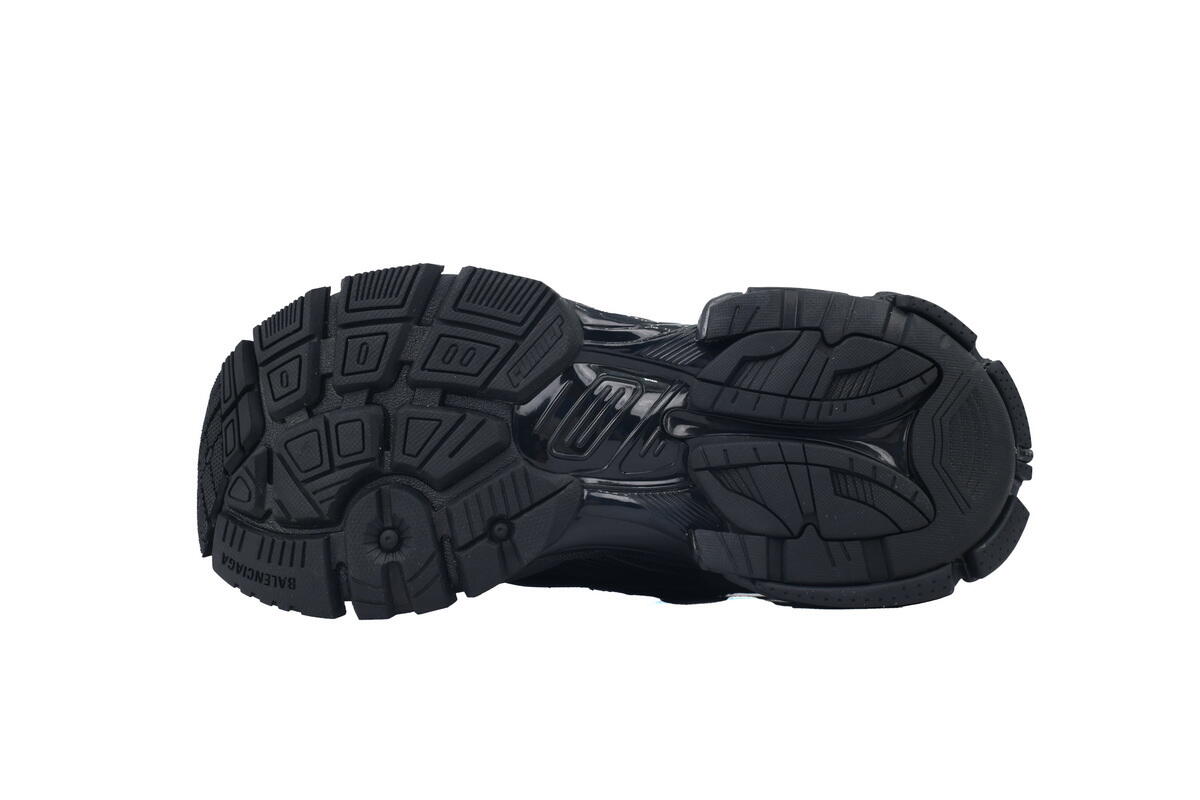 PK God Batch Balenciaga Runner Sneaker All Black 772767 W3RNY 0135