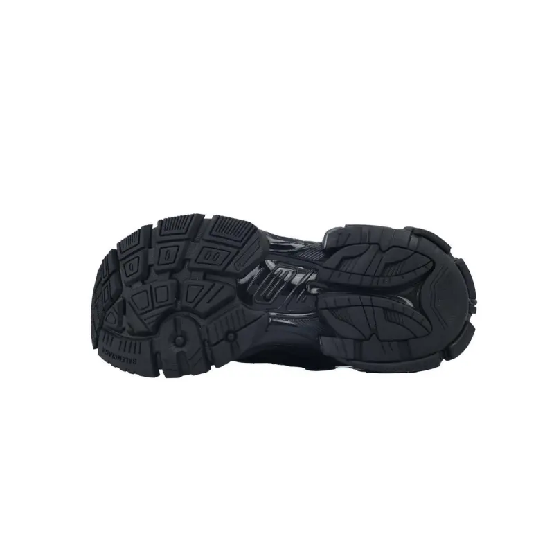 PK God Batch Balenciaga Runner Sneaker All Black 772767 W3RNY 0135