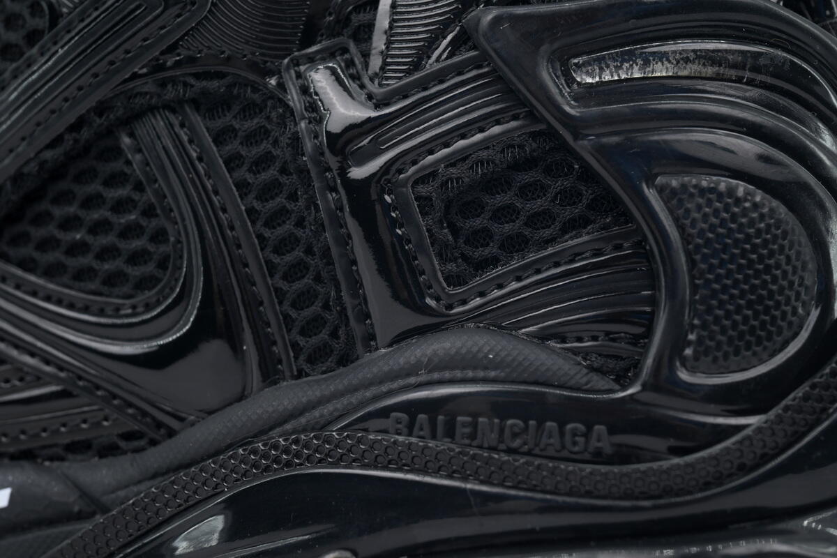 PK God Batch Balenciaga Runner Sneaker All Black 772767 W3RNY 0135