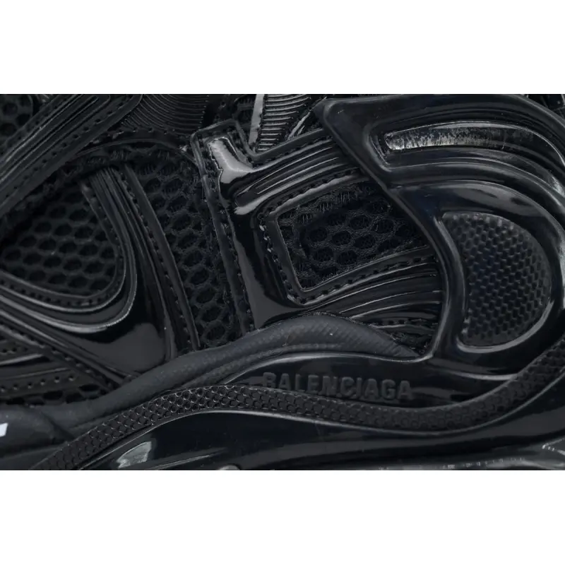 PK God Batch Balenciaga Runner Sneaker All Black 772767 W3RNY 0135
