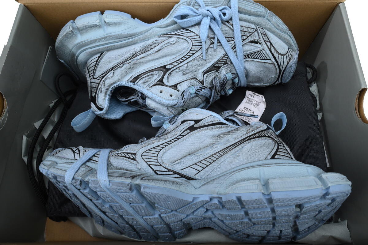 PK God Batch Balenciaga Canvas Blue 734731 W3XDC 4000