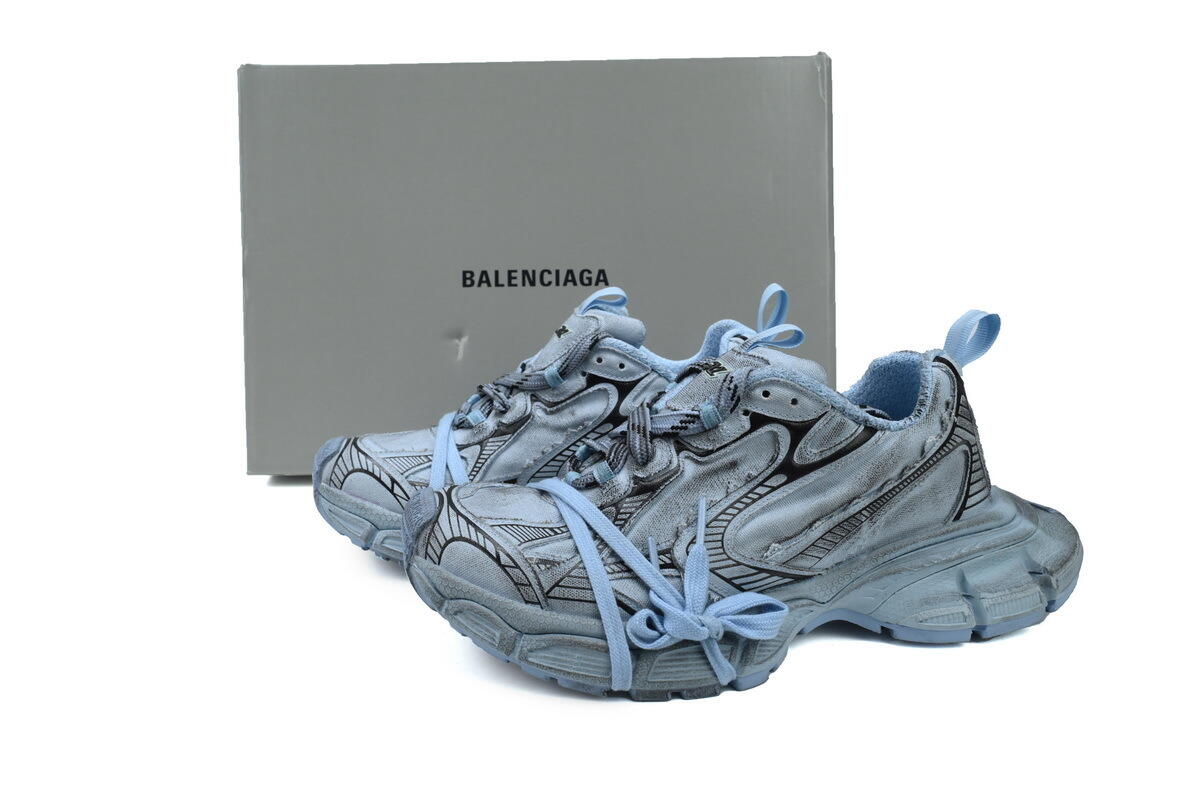 PK God Batch Balenciaga Canvas Blue 734731 W3XDC 4000