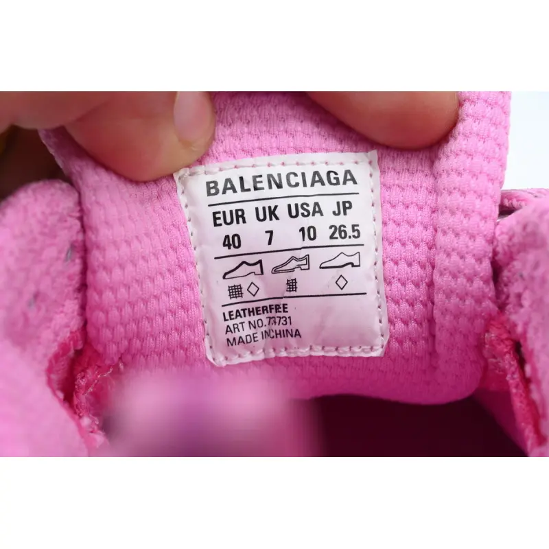 PK God Batch Balenciaga Canvas Pink 734731 W3XDC 5000