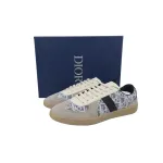 PK God Batch Dior B01 Matchpoint Sneaker 'Gray And Blue Print'