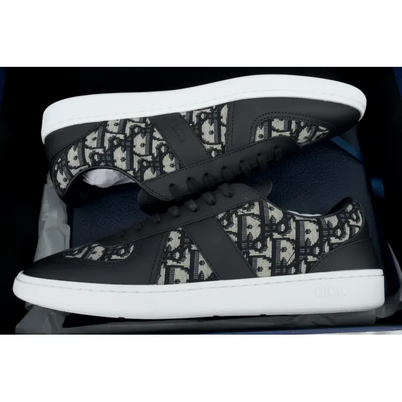 PK God Batch Dior B01 Matchpoint Sneaker 'White And Black Print'