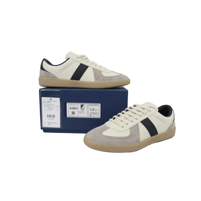 PK God Batch Dior B01 Matchpoint Sneaker 'White Grey Black' 3SN328ZRH_H069
