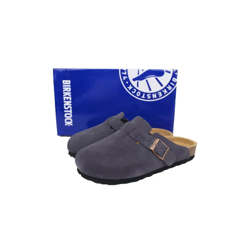 Birkenstock Boston Soft Footbed Ash Blue