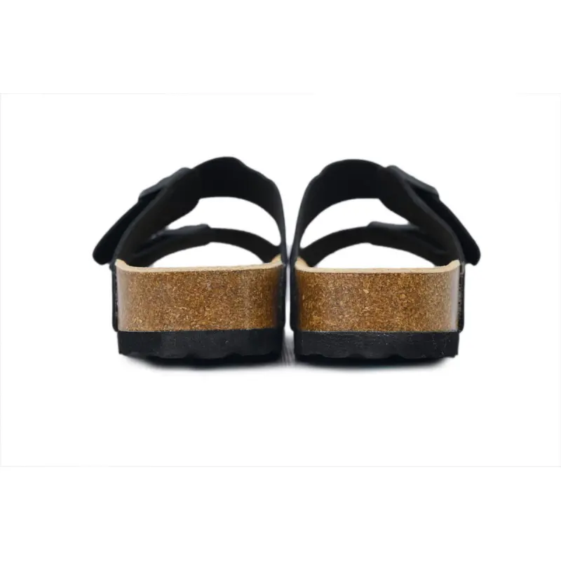 Birkenstock Boston Soft Footbed Black Leather Surface