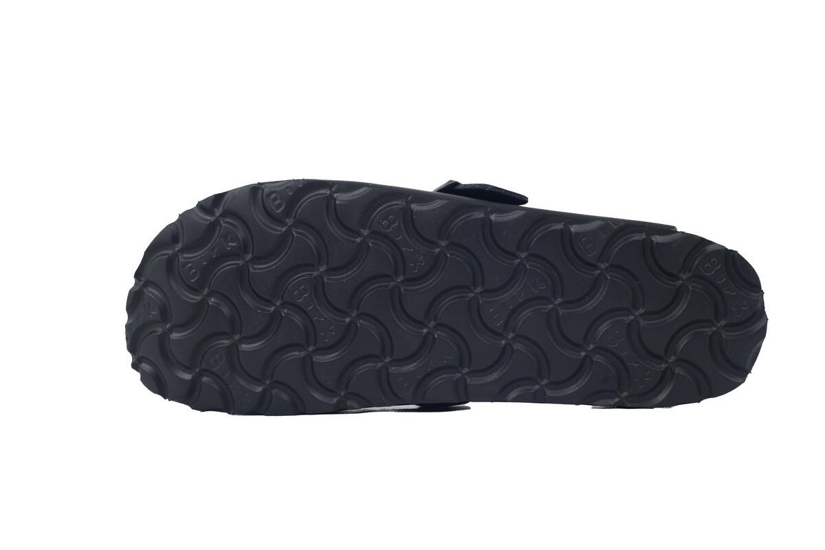 Birkenstock Boston Soft Footbed Black Oil Surface