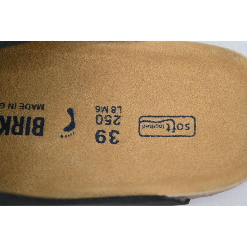 Birkenstock Boston Soft Footbed Black Oil Surface