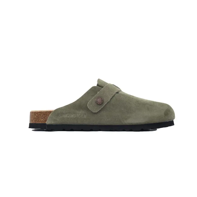 Birkenstock Boston Soft Footbed Dark Green