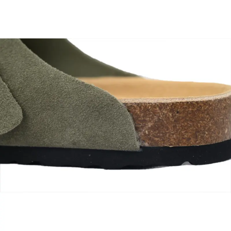 Birkenstock Boston Soft Footbed Dark Green