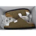 PK God Batch Birkenstock Boston Soft Footbed Grayish Green