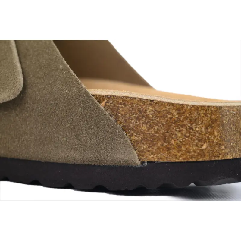 PK God Batch Birkenstock Boston Soft Footbed Grayish Green