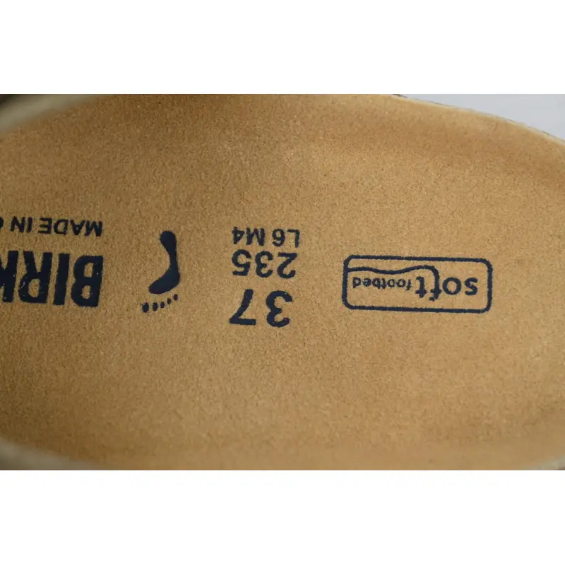 PK God Batch Birkenstock Boston Soft Footbed Grayish Green