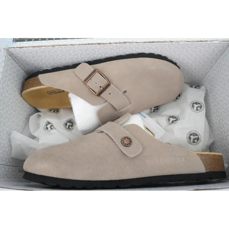Birkenstock Boston Soft Footbed Grey
