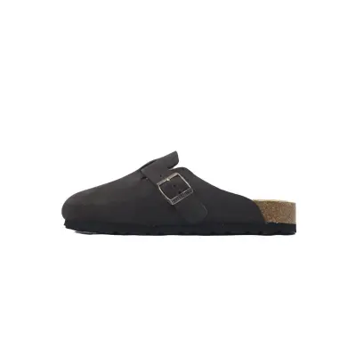 Birkenstock Boston Soft Footbed Mocha 01