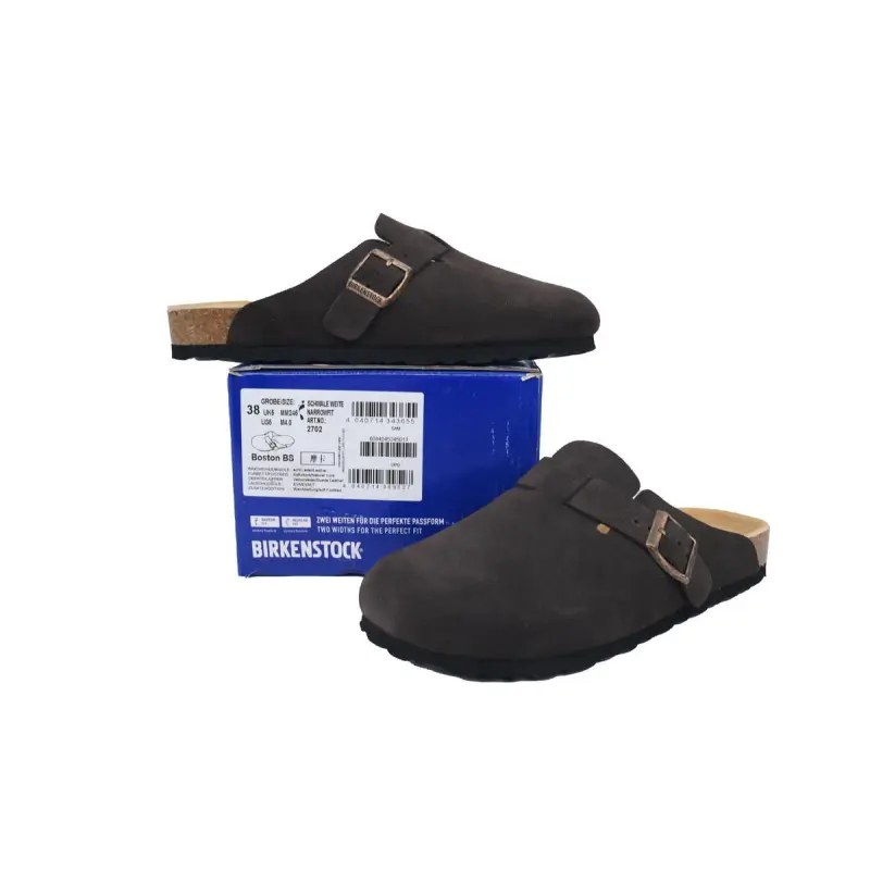Birkenstock Boston Soft Footbed Mocha