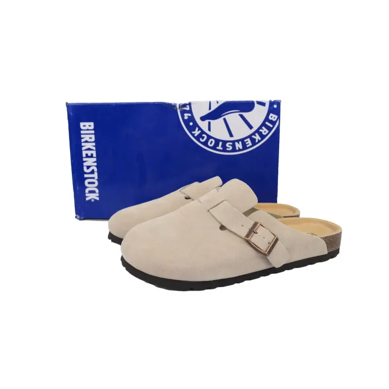 Birkenstock Boston Soft Footbed Sand Colored