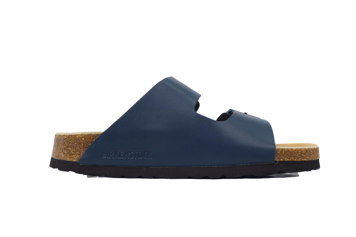 PK God Batch Birkenstock Boston Soft Footbed Blue Leather Surface